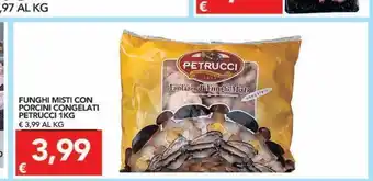 Fresco Market Funghi misti porcini petrucci 1 kg offerta