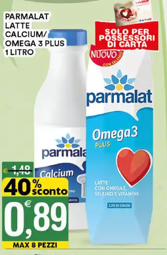 Parmalat Latte Calcium/Omega 3 Plus 1 Litro