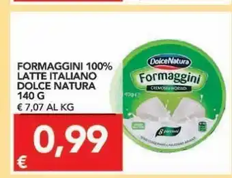 TuoDi Formaggini 100% latte italiano dolce natura offerta