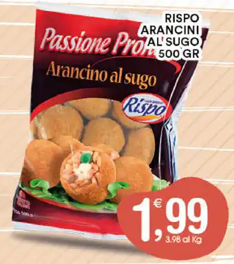 Gecop Rispo Arancini Al Sugo 500gr offerta