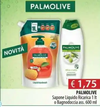 Acqua & Sapone Palmolive Sapone Liquido Ricarica offerta