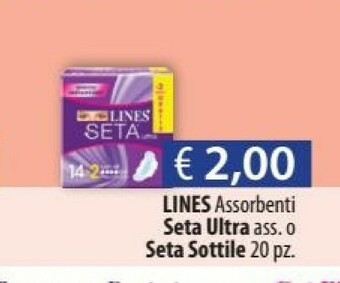 Acqua & Sapone Lines Assorbenti Seta Ultra offerta