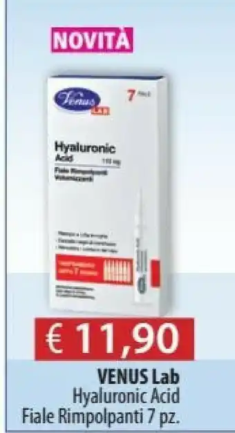 Acqua & Sapone Venus Hyaluronic Acid Lab offerta