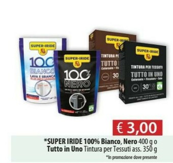 Acqua & Sapone Super Iride Tintura Per Tessuti offerta
