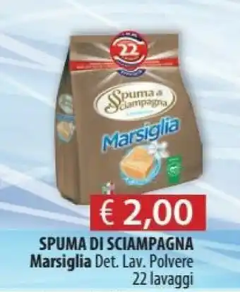 Acqua & Sapone Spuma di Sciampagna Marsiglia Polvere offerta