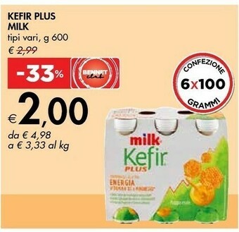 Bennet Milk Kefir Plus offerta