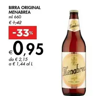 Bennet Menabrea Original 660 G(ml) offerta