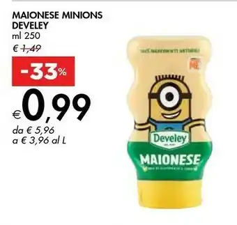 Bennet Develey Maionese Minions offerta