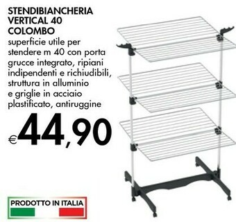 Bennet Colombo Stendibiancheria Vertical 40 offerta