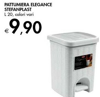 Bennet Stefanplast Pattumiera Elegance offerta