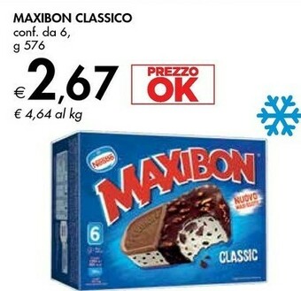 Bennet Nestle Maxibon Classico offerta