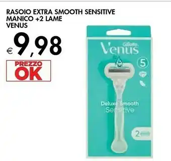 Bennet Venus Rasoio Extra Smooth Sensitive Manico + 2 Lame offerta