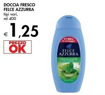 Bennet Felce Azzurra Doccia Fresco offerta