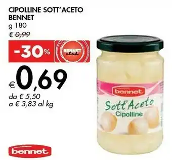 Bennet Cipolline Sott' Aceto offerta