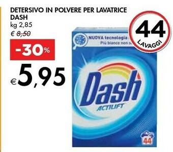 Bennet Dash Detersivo In Polvere Per Lavatrice offerta