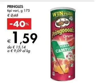 Bennet Pringles Pringles offerta
