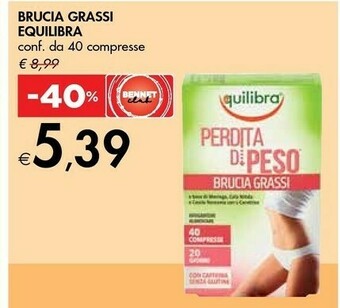 Bennet Equilibra Brucia Grassi offerta