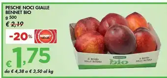Bennet Bennet Pesche Noci Gialle Bio offerta