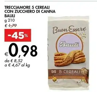 Bennet Bauli Trecciamore 5 Cereali Con Zucchero Di Canna offerta