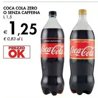 Bennet Coca Cola Coca-Cola - Coca-Cola Senza Caffeina 1500 G(ml) offerta