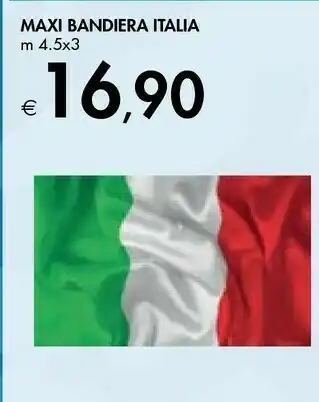 Bennet Maxi Bandiera Italia offerta