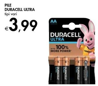 Bennet Duracell Pile Ultra offerta