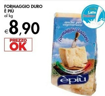 Bennet È Piu Formaggio Duro offerta