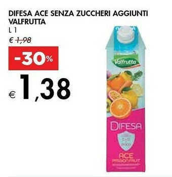 Bennet Valfrutta Difesa ACE Senza Zuccheri Aggiunti offerta