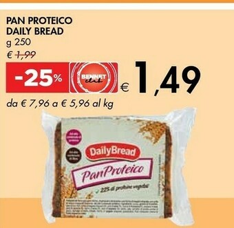 Bennet Daily bread Pan Proteico offerta