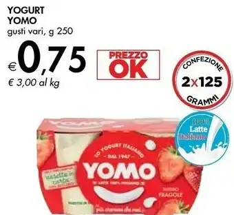 Bennet Yomo Yogurt Yomo offerta