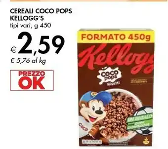 Bennet Kelloggs Kellogg's - Coco Pops 450 G(ml) offerta