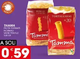 Mercati di Città La Prima Tamma Pasta Formati Normali varie trafile 500 gr offerta