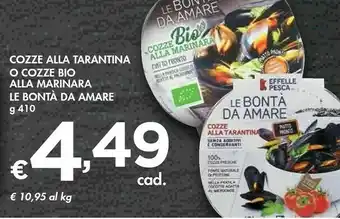 Bennet Le Bonta Da Amare Cozze Alla Tarantina / Cozze Bio Alla Marinara offerta