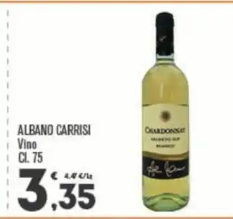 Punto é market Albano Carrisi Vino Cl. 75 offerta