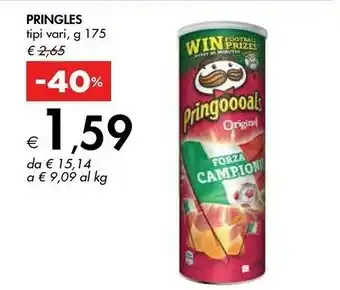 Bennet Pringles Pringoooals offerta