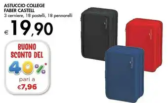 Bennet Faber Castell Astuccio College offerta