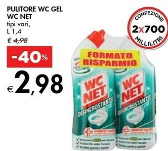 Bennet Wc net Pulitore Wc Gel offerta