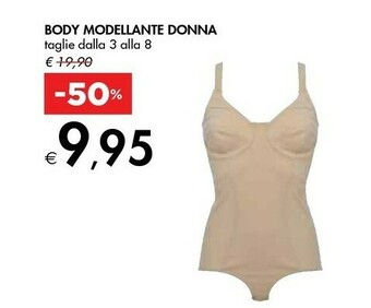 Bennet Body Modellante Donna offerta