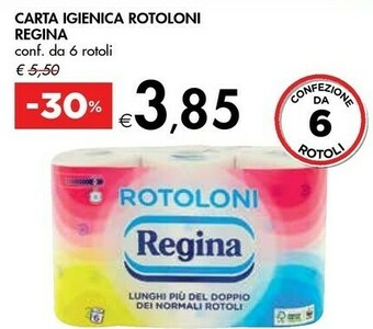 Bennet Regina Carta Igienica Rotoloni offerta