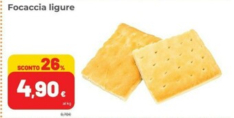 Coop Focaccia Ligure offerta
