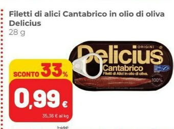 Coop Delicius Alici offerta
