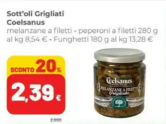 Coop Coelsanus Melanzane sott olio offerta