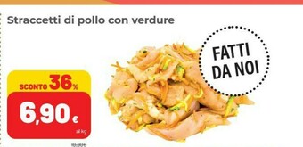 Coop Straccetti Di Pollo Con Verdure offerta