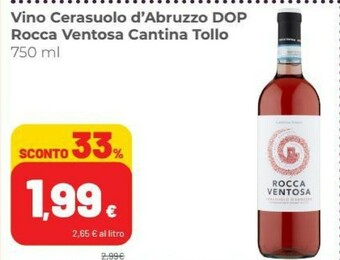 Coop Rocca Montepulciano d'Abruzzo offerta