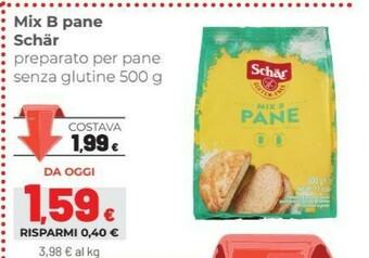 Coop Schar Alimenti senza glutine offerta