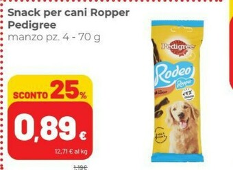 Coop Pedigree Cibo per cani offerta