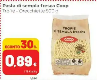 Coop Coop Pasta Di Semola Fresca offerta