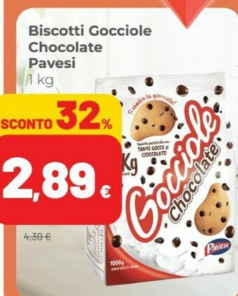 Coop Pavesi Gocciole offerta