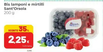 Coop Sant'orsola Bis Lamponi E Mirtilli offerta