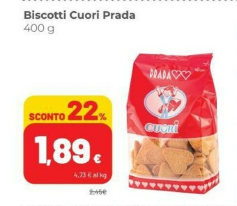 Coop Prada Biscotti - Cuori offerta